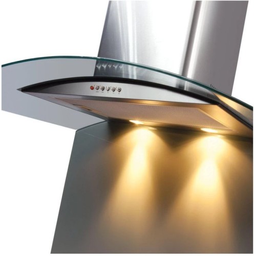 CDA - Curved Toughened Glass Splashback 1000 x 750mm