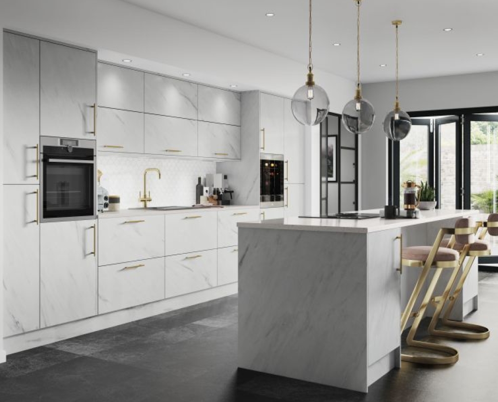 Reflex White Marble